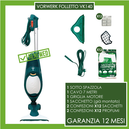Aspirapolvere folletto 140 - aspirapolvere,